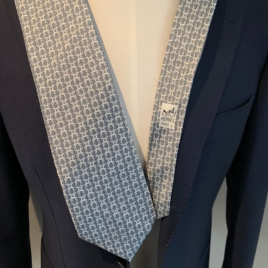 에르메스(HERMES) 명품넥타이 최상급 A+등급 9.3cm 상품이미지2