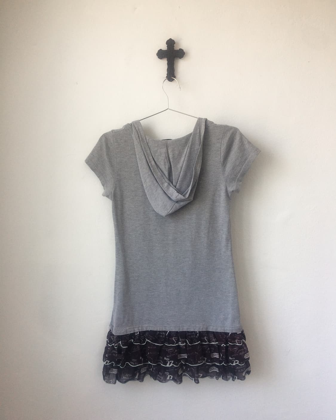 Frill layered hood onepiece 상품이미지3