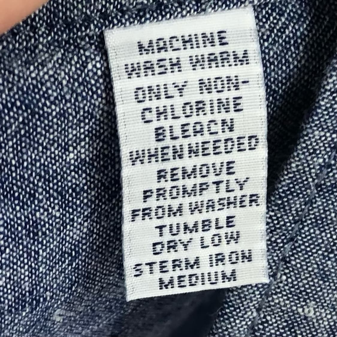 105 폴로 샴브레이 데님 셔츠 상품이미지4