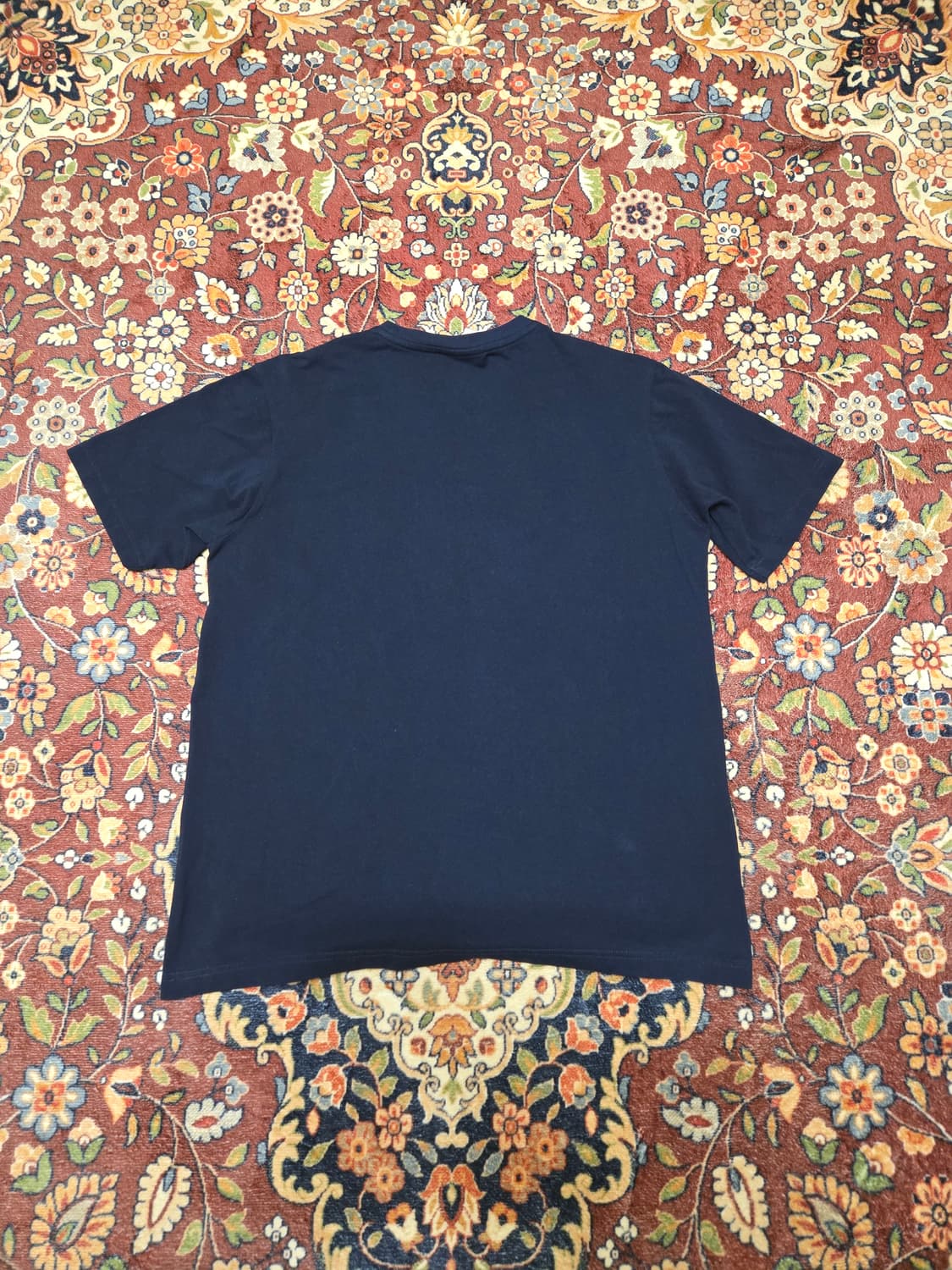 라코스테 프렌치 피케 반팔 티셔츠 네이비 (US L) 상품이미지2