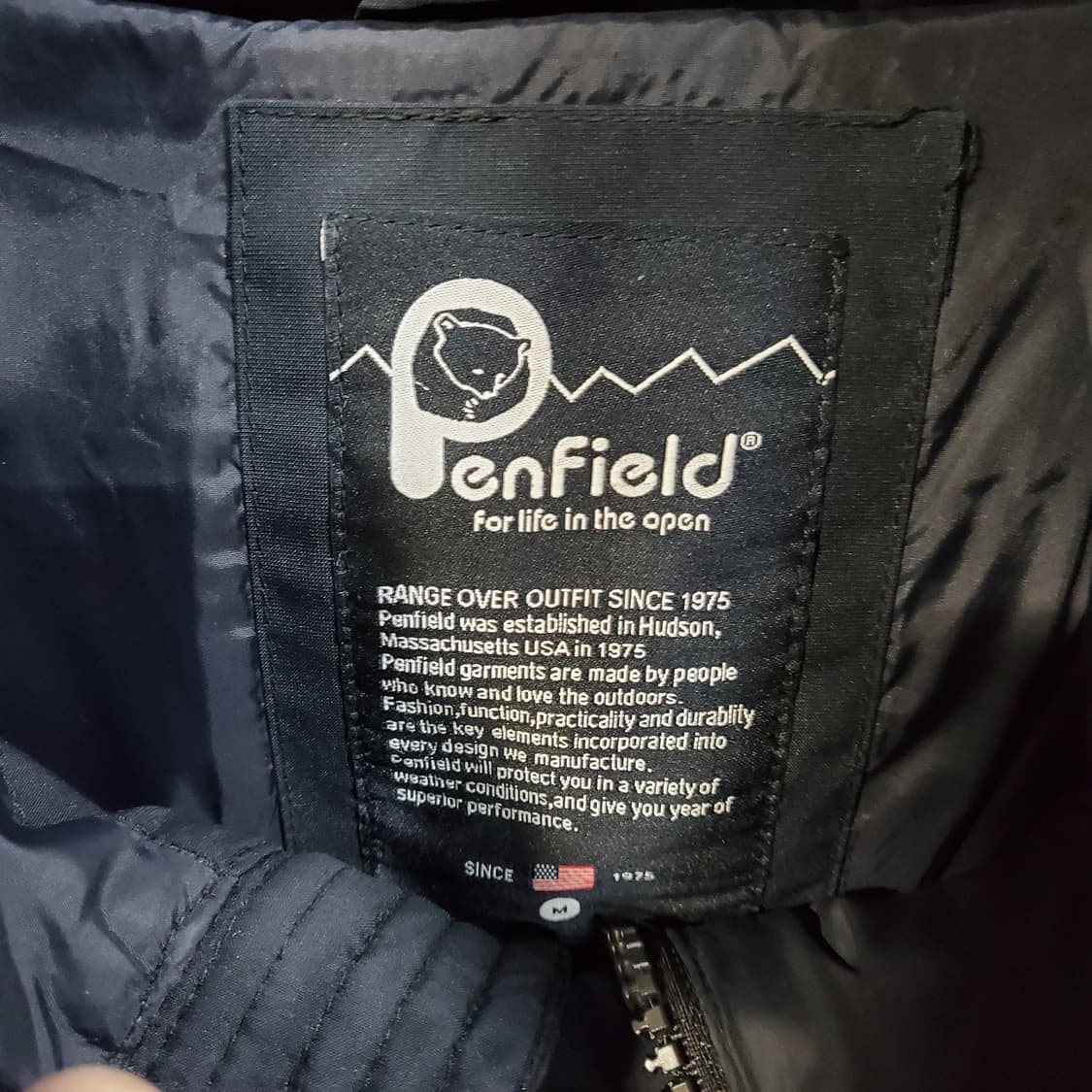 팬필드 남성 구스다운 롱패딩  상품이미지6