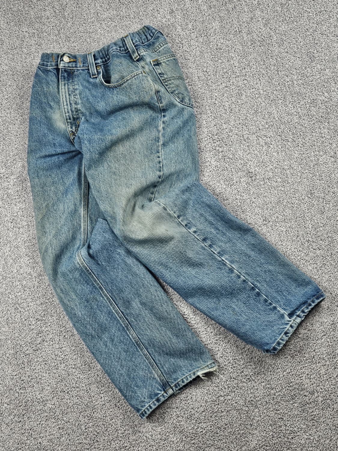 칼하트 밴딩 커스텀 데님 워크 팬츠 ( 38X30 추정 ) / 10055 상품이미지2