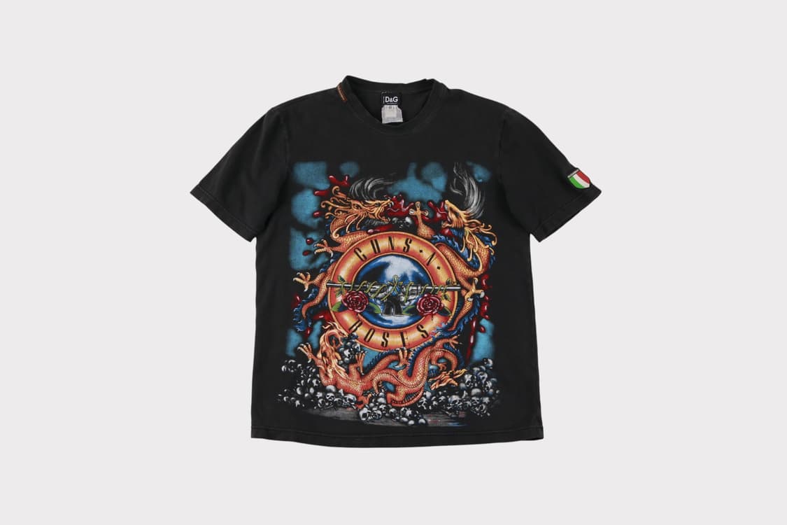 [S] 돌체앤가바나 건즈앤로지스 프린팅 반팔티 상품이미지1