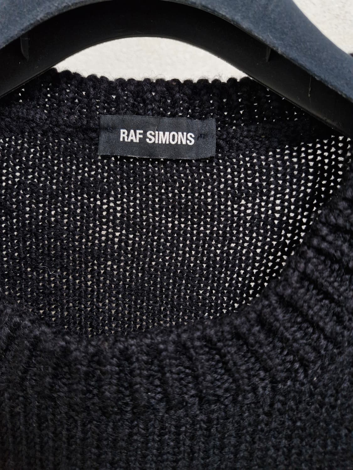 [XL] 라프시몬스 FW15 인타르시아 버드 니트 스웨터 상품이미지4