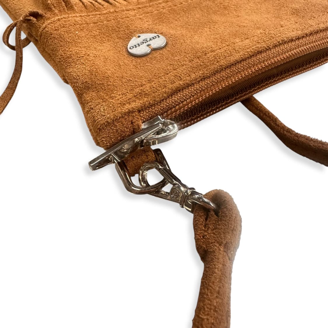 Brown Suede Fringe Mini Bag  상품이미지7