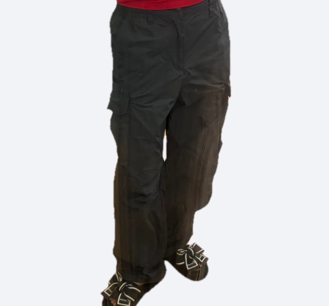 🩶뉴발란스 나일론 차콜 카고 와이드 팬츠🩶 상품이미지2