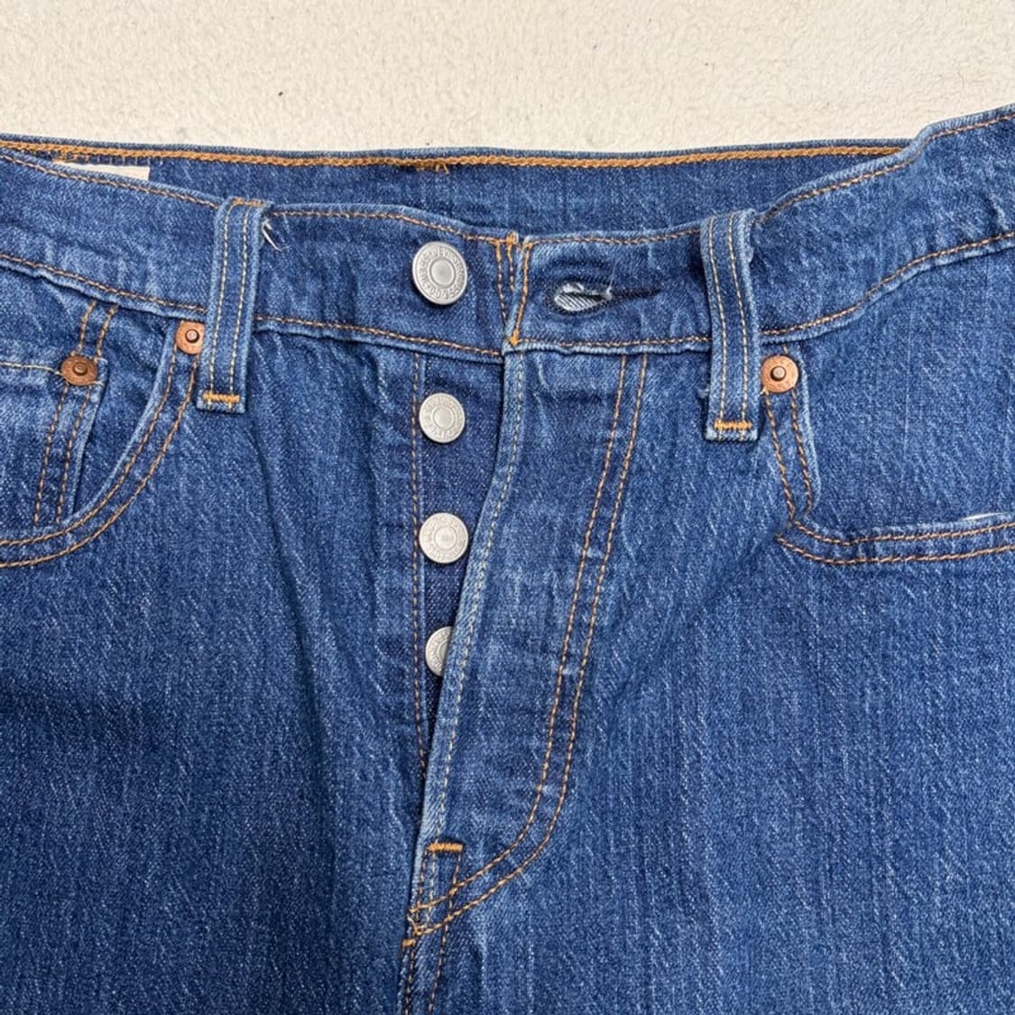 LEVI'S 501 버튼플라이 데님팬츠 27-28 상품이미지4