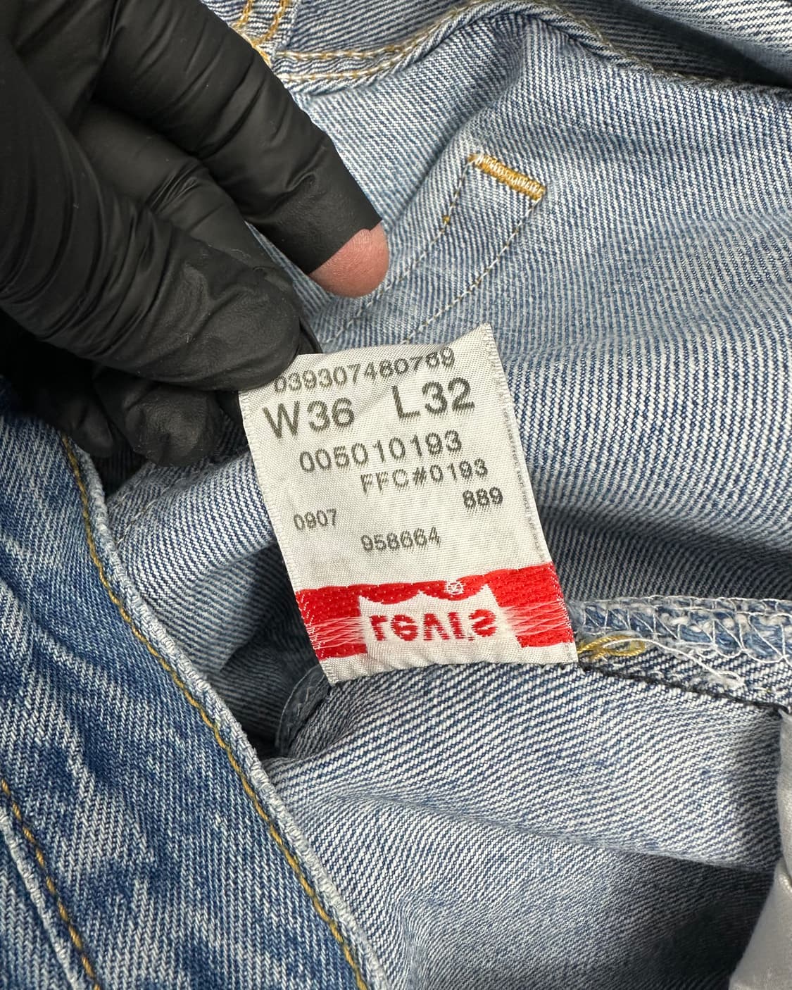 (허단45)00'S 리바이스 501 연청-M1774 상품이미지6