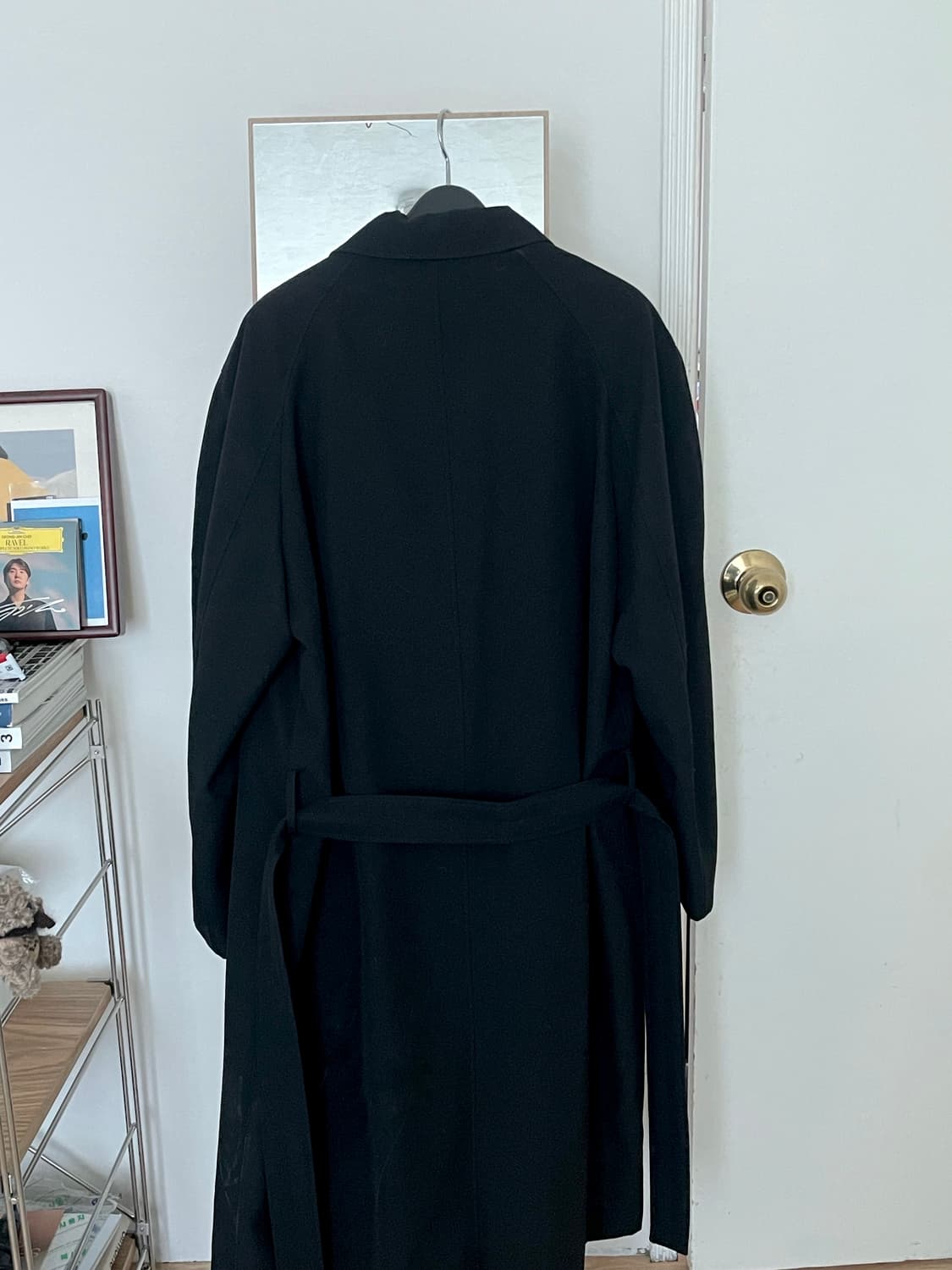 르메르 19ss 검정 체스터필드 코트 S 상품이미지6