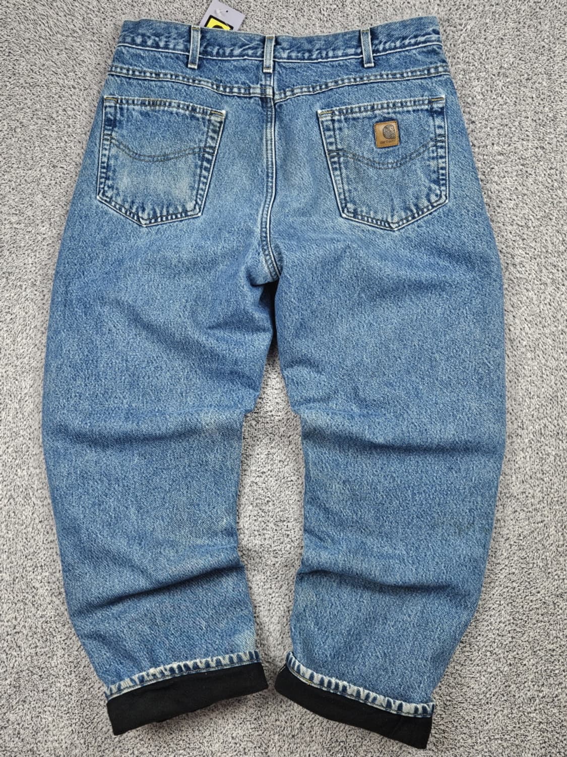 칼하트 헤비 플리스 데님 워크 팬츠 ( 35X30 ) / 10519 상품이미지5