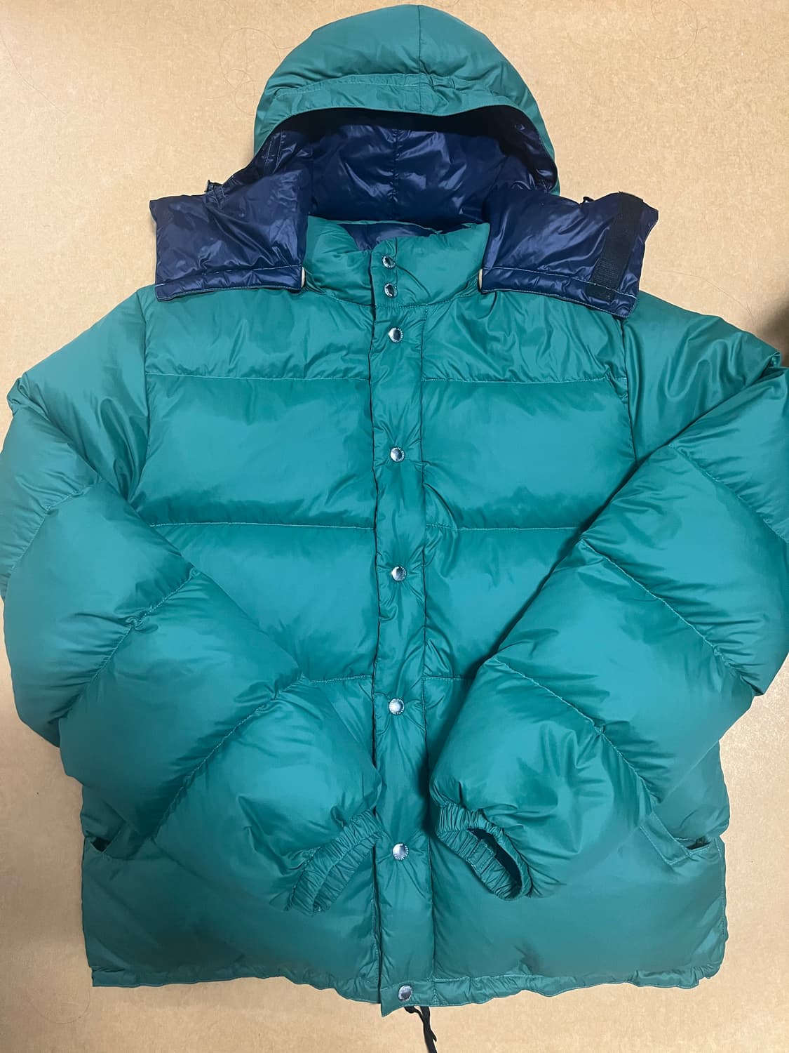 크레센트다운웍스 다운 스웨터 그린 L(105) 상품이미지4