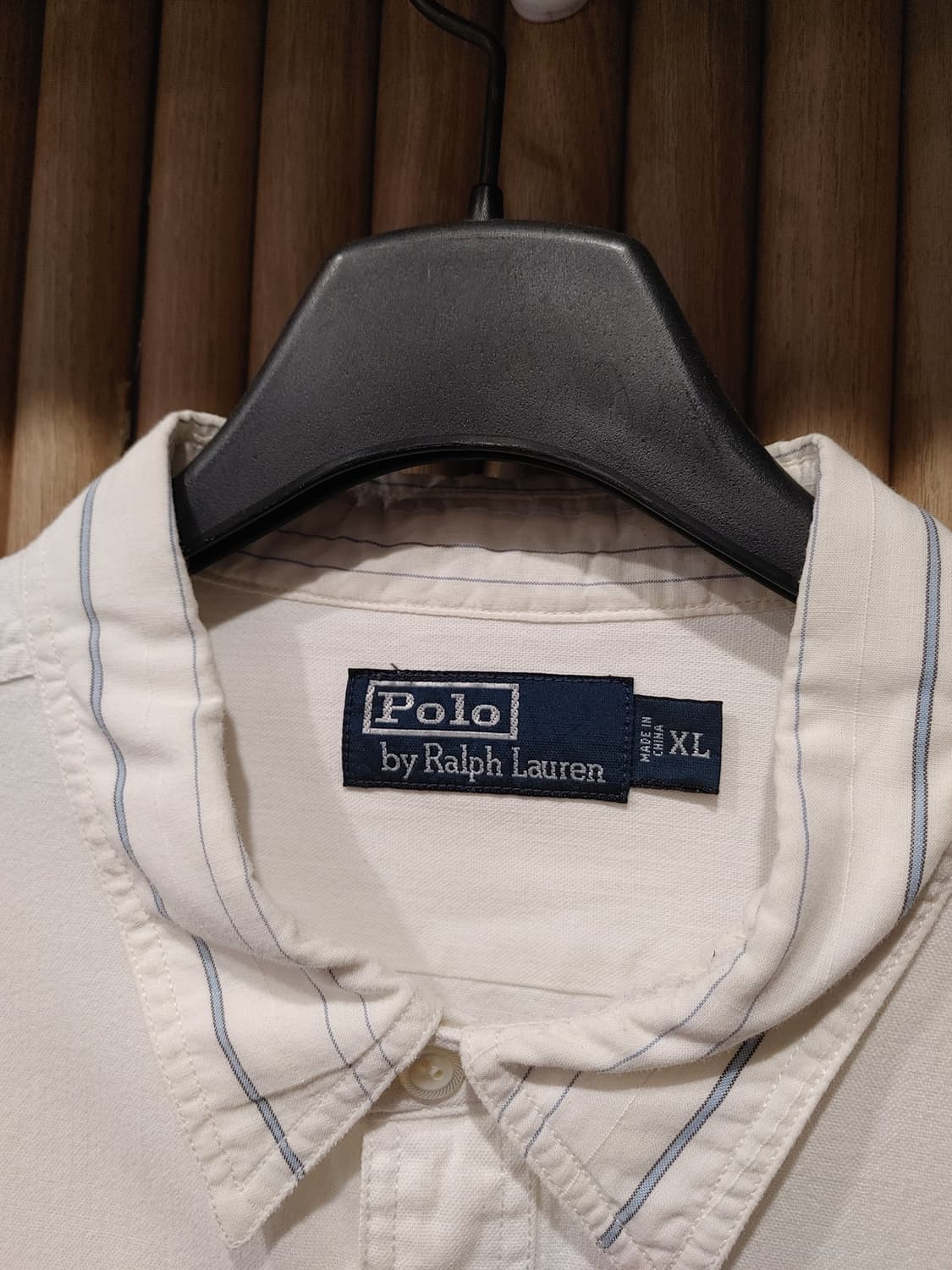 무배) 폴로 랄프로렌 컨스라스팅 칼라 셔츠 - XL 상품이미지2