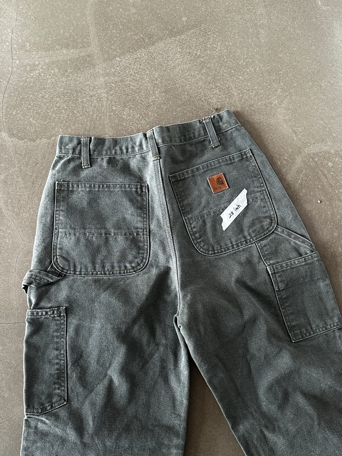 칼하트 워크팬츠 카키  상품이미지5