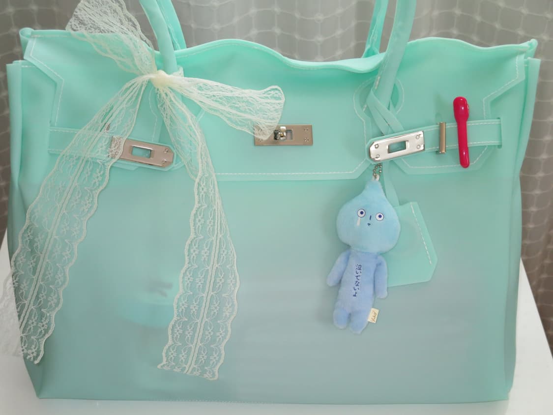 아쿠아민트 젤리버킨🐬(당일발송) 상품이미지1