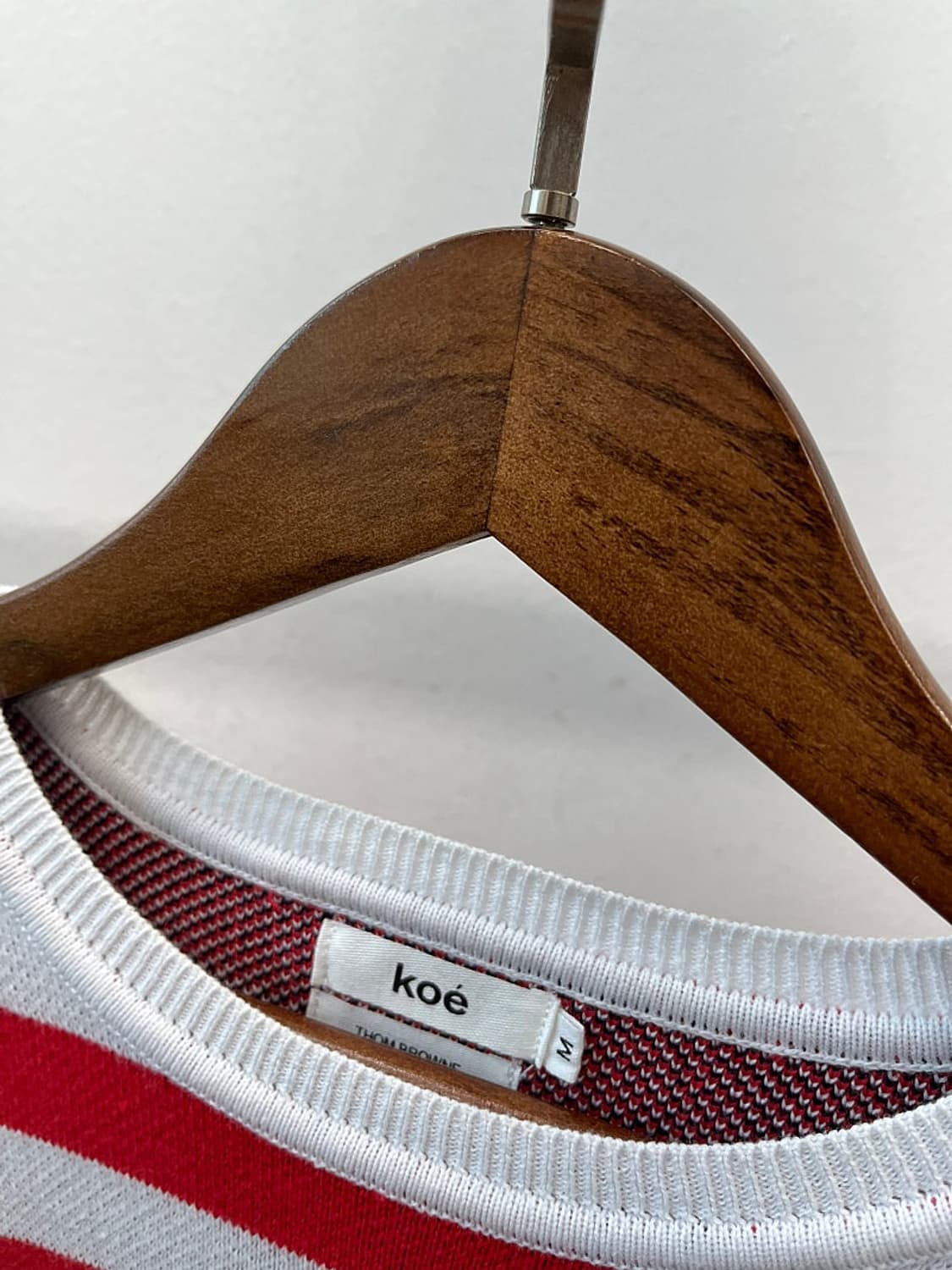 여) 톰브라운 x 코에 스트라이프 니트  상품이미지3