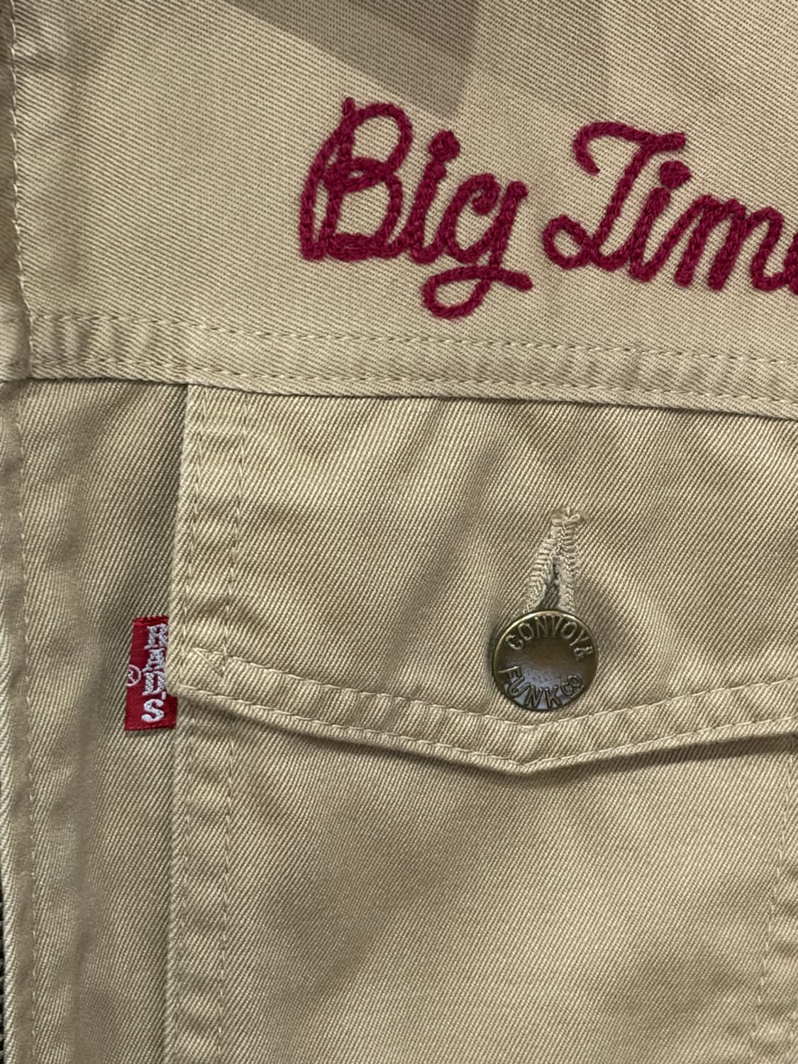 Radiall 자수 트러커 자켓 M 상품이미지3