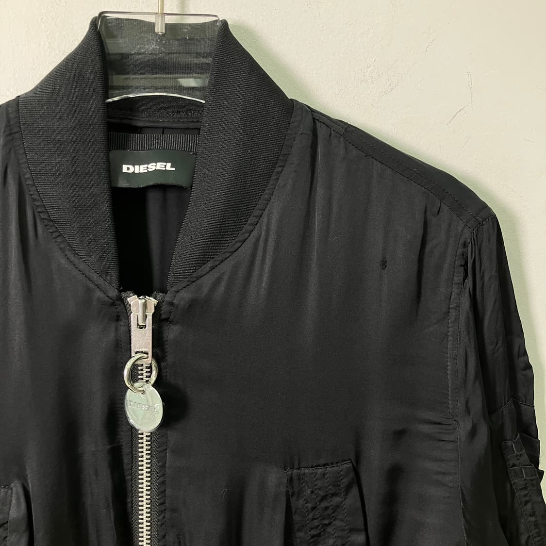 Diesel 디젤 셔링 크롭 봄버 자켓 XS 상품이미지4