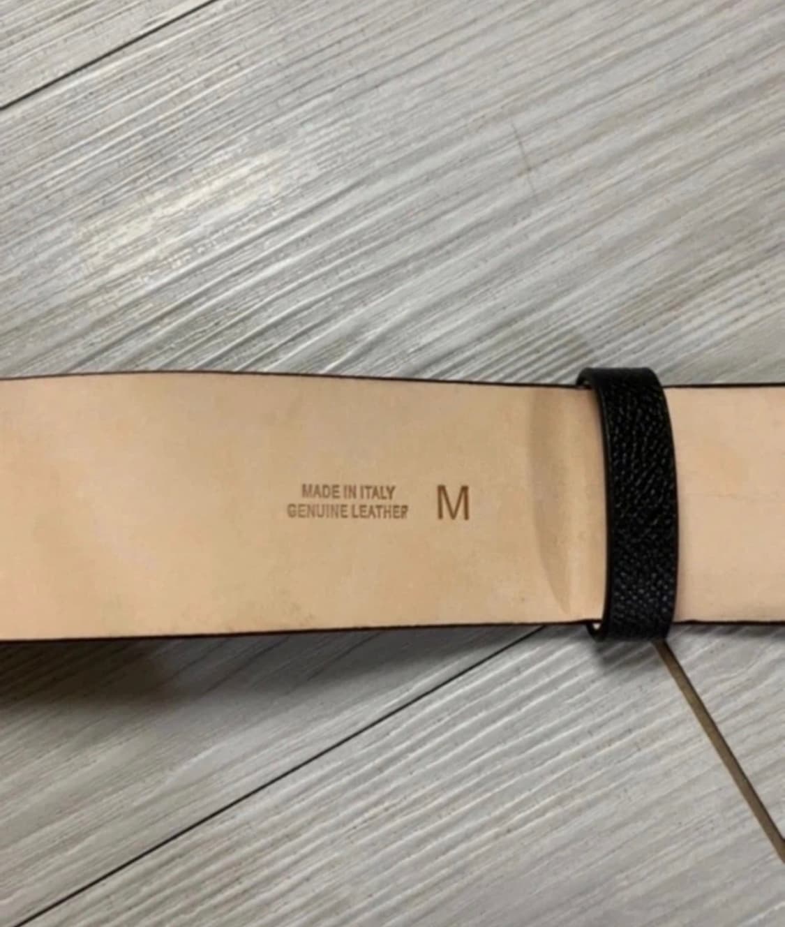 메종 마르지엘라 넘버링 로고 레더 벨트 상품이미지4