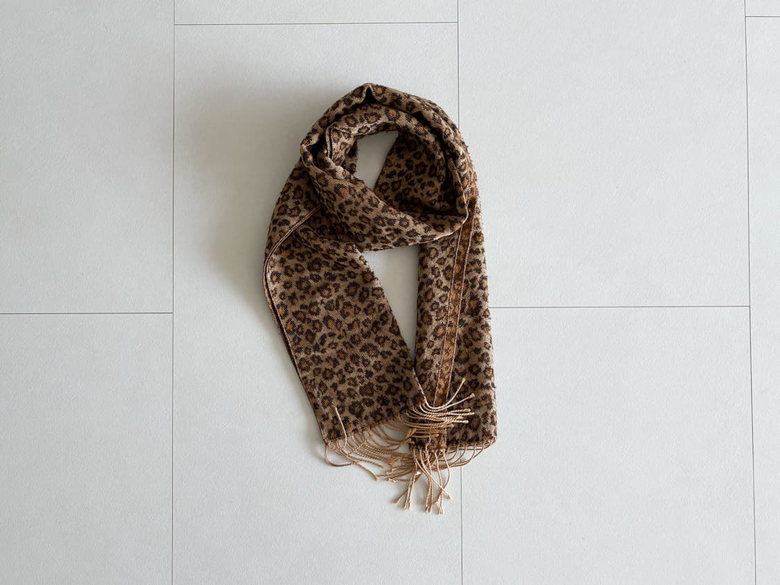 leopard long scarf 상품이미지1