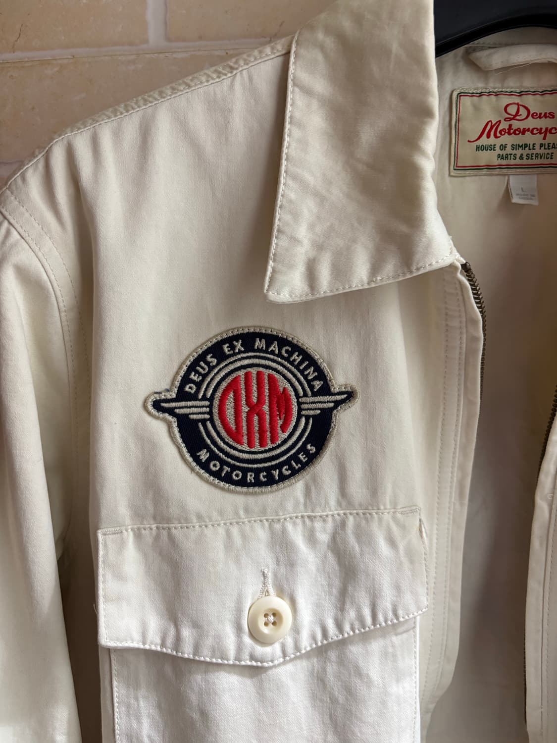 데우스엑스마키나 워크자켓 - 베이지 L사이즈 상품이미지5