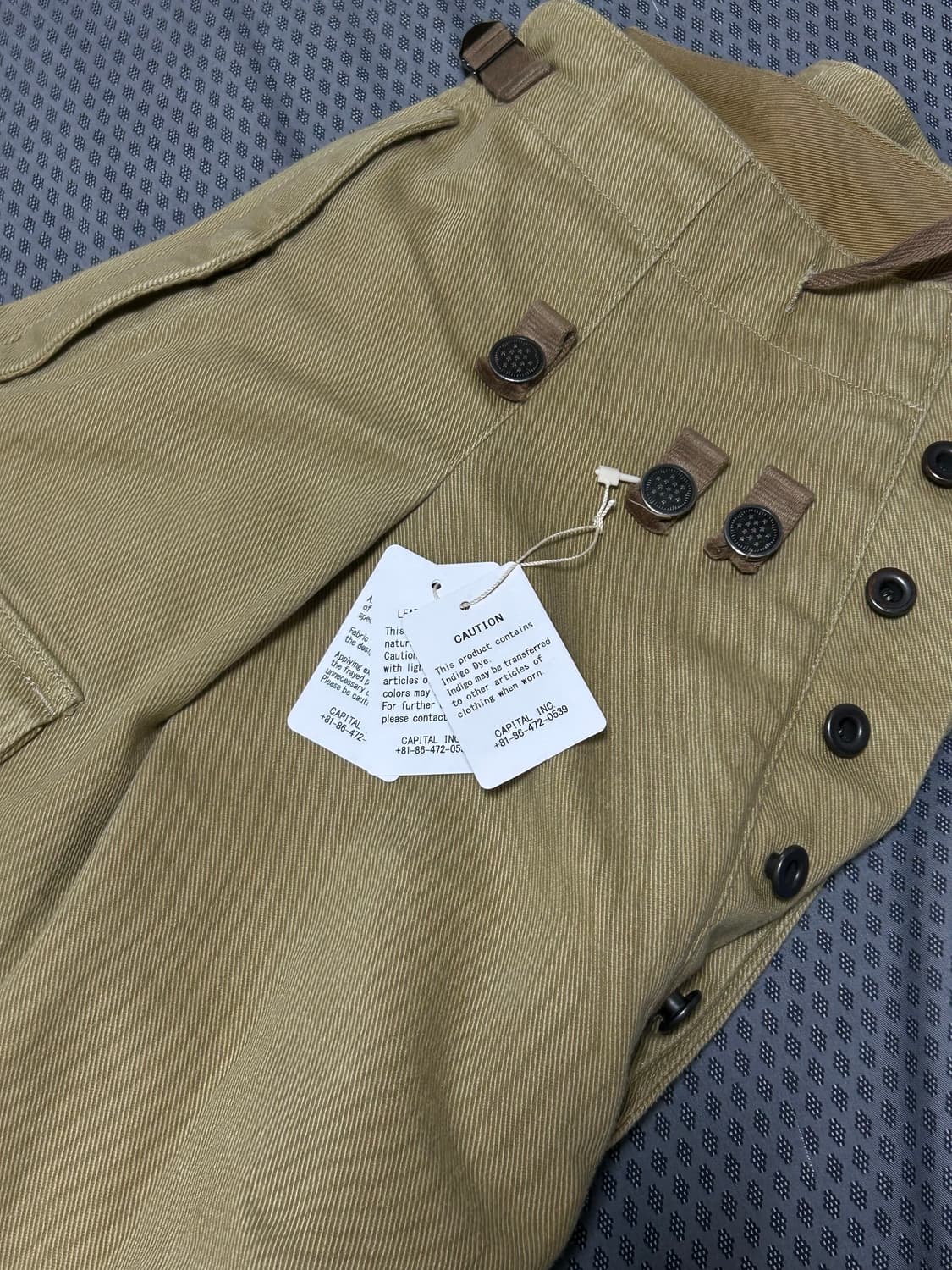 캐피탈 헤비드릴 점보 카고 팬츠 상품이미지6