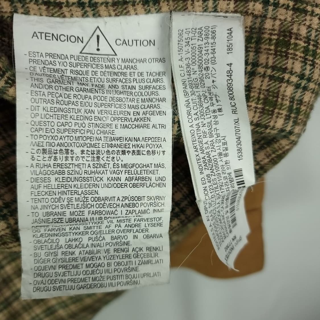 [자라] 투포켓 오버핏 워크 셔츠 자켓 M19790 상품이미지8