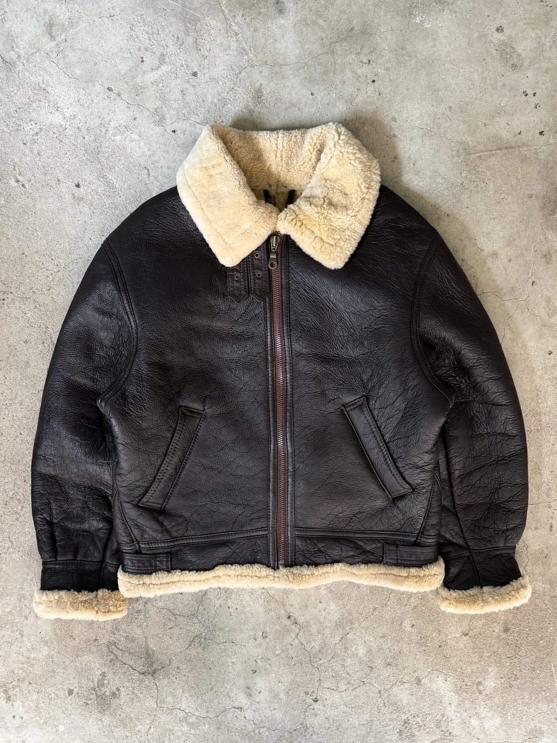 TEODEM LEATHER TYPE B-3 FLIGHT JACKET 상품이미지2