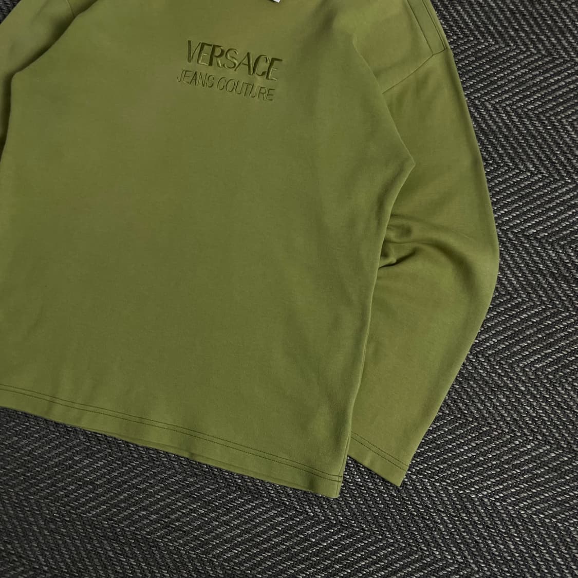 90s 베르사체 메두사 빅로고 아카이브 롱슬리브y 3361 상품이미지3
