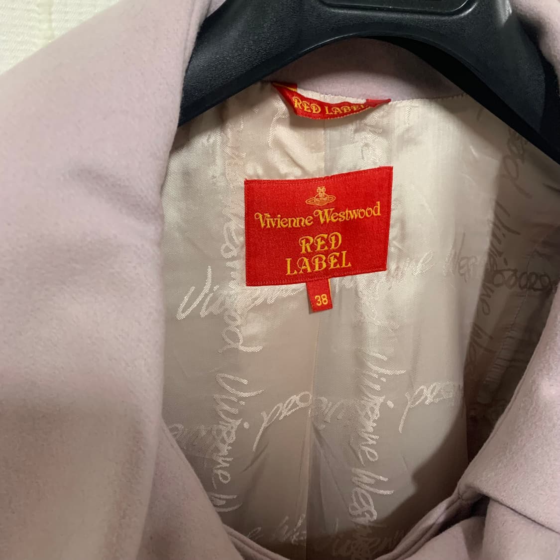 vivienne westwood 울 드레이프 카라 롱코트 상품이미지9