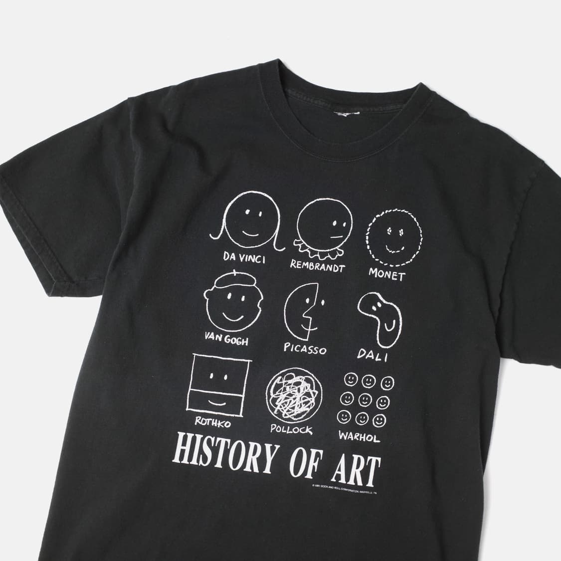 1990's History of Art T-shirt 상품이미지2