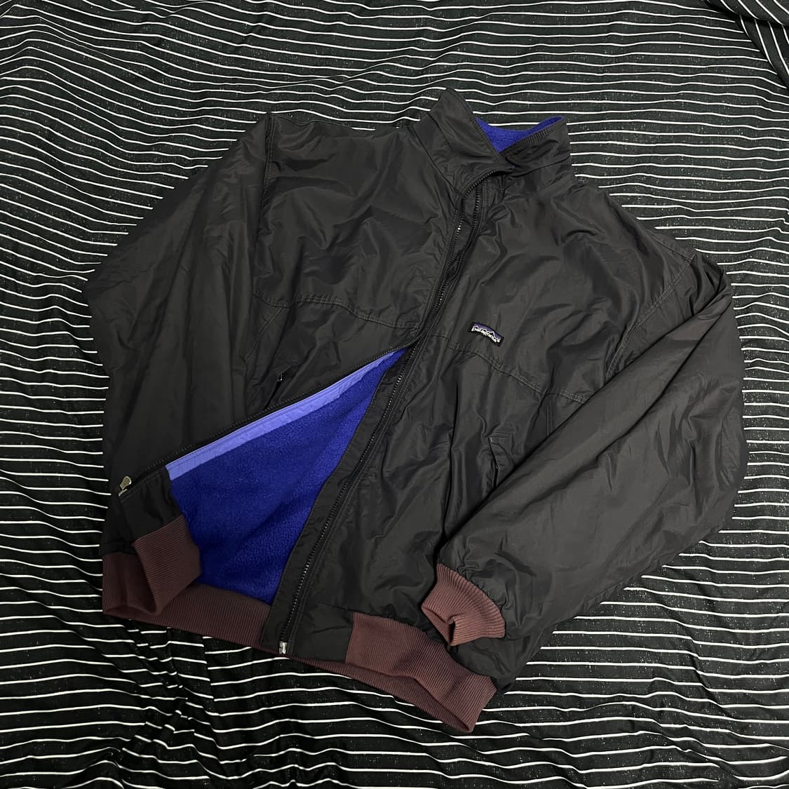 90s USA 파타고니아 신칠라 쉘드 봄버 자켓 XL 상품이미지1
