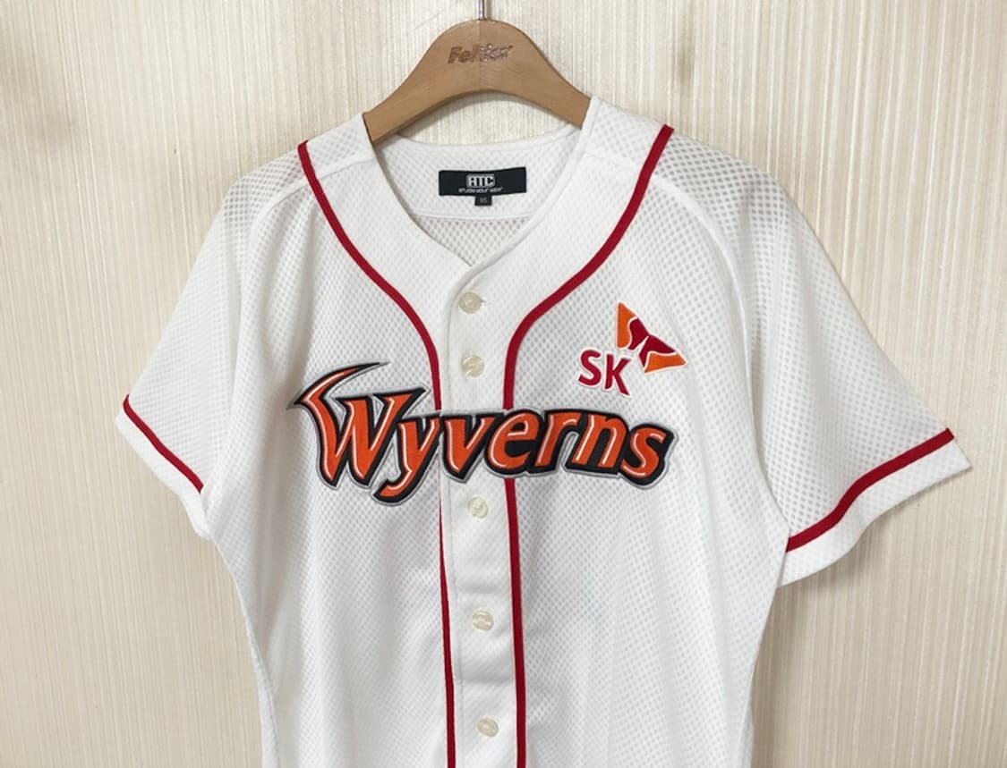 (2)KBO ATC SK와이번스 (왕조) 홈유니폼/져지 95 #14 최정 상품이미지6