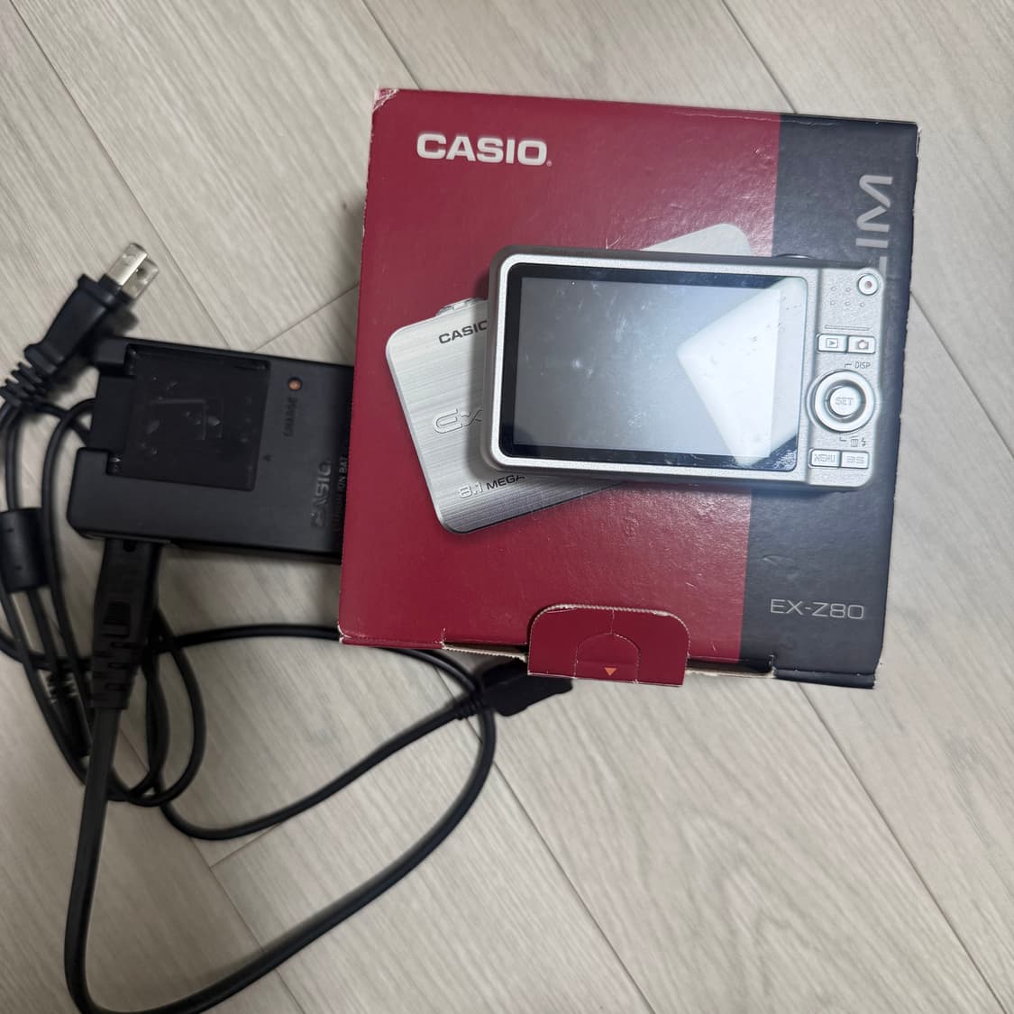 풀박스📸) 카시오 엑슬림 z80 빈티지 디카 / 디지털카메라 상품이미지6
