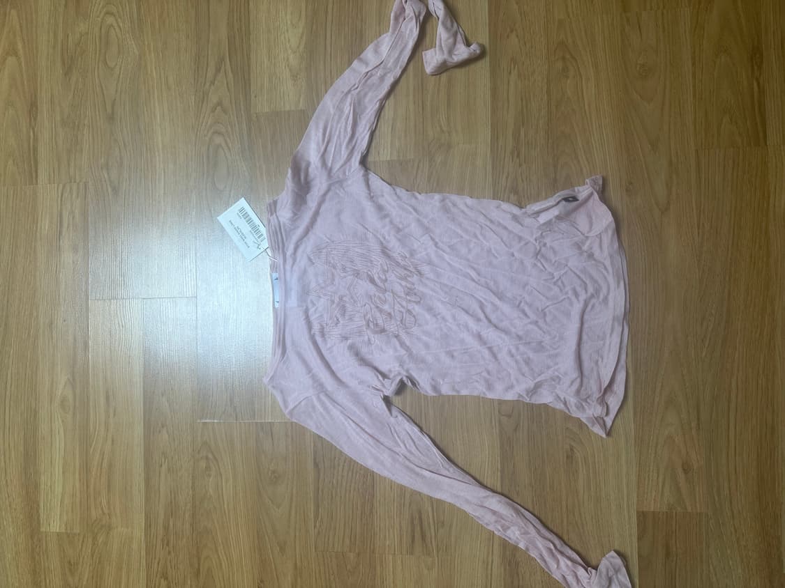 길라아카이브 시어 롱슬리브 핑크 상품이미지1