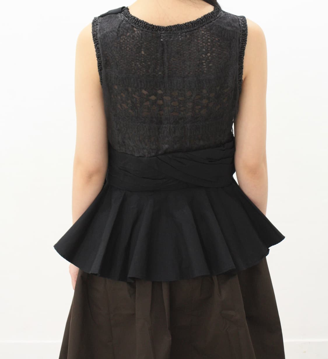 chika kisada ribbon sleeveless top 상품이미지4