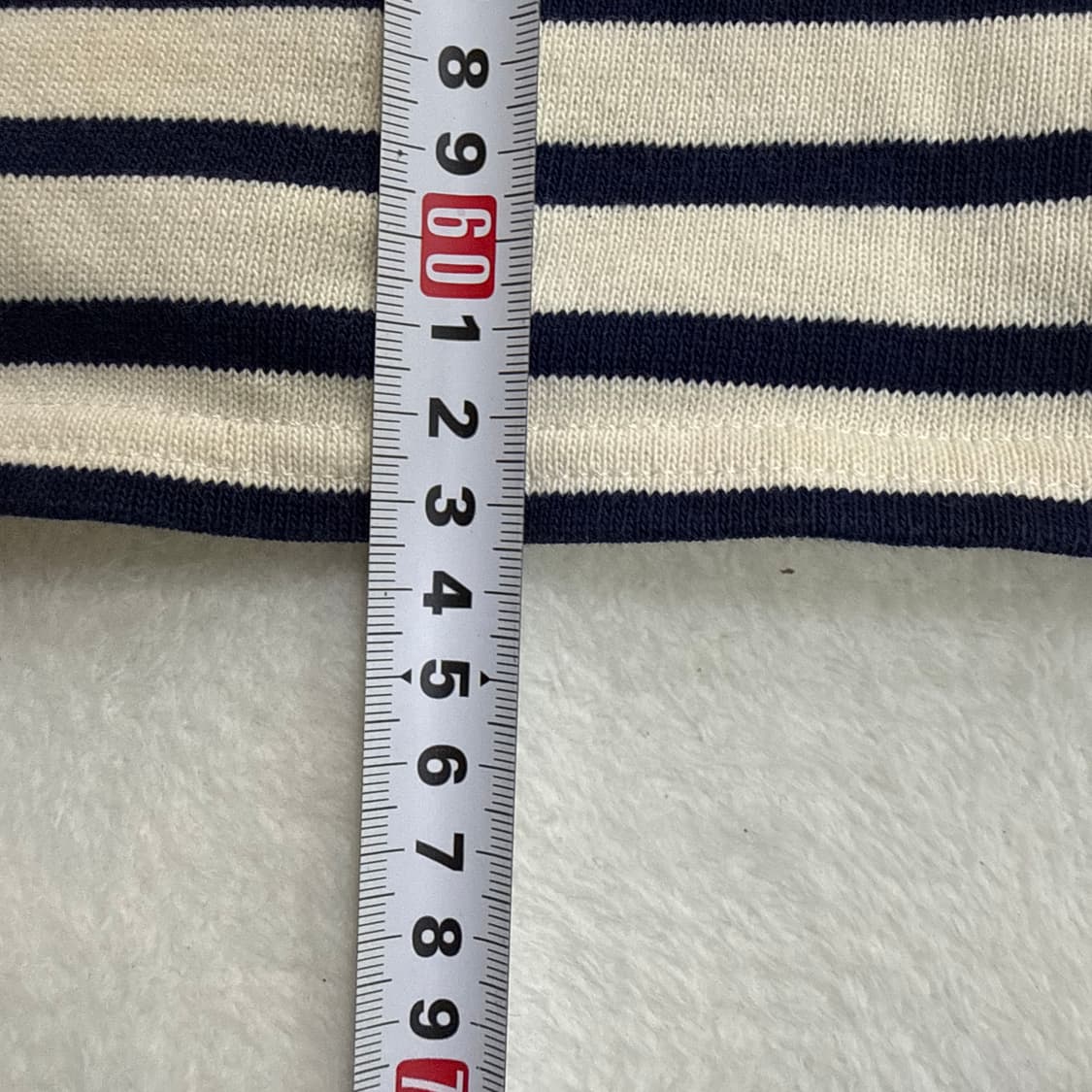 실측확인 세인트제임스 긴팔 티셔츠  0323T 상품이미지8