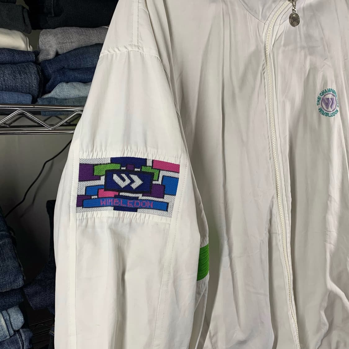 [L] 90's 윔블던 챔피언쉽 바람막이 상품이미지4