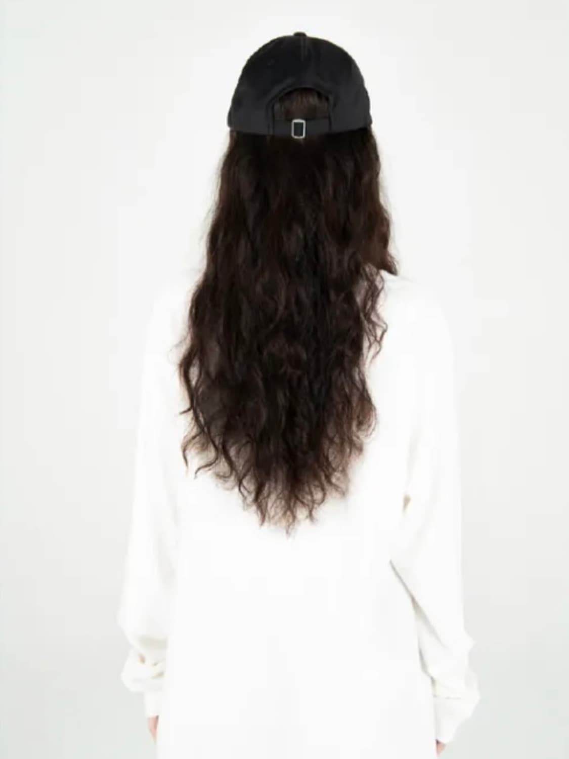 aeae SPIRAL SATIN CAP [BLACK] 상품이미지8