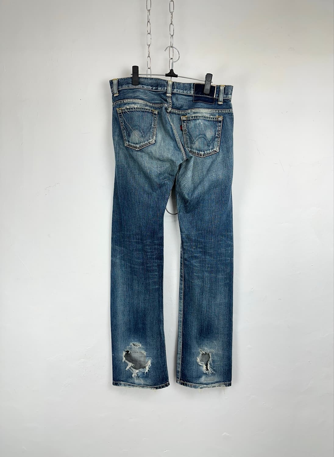 Edwin 2000s Distressed Denim Pants 상품이미지6