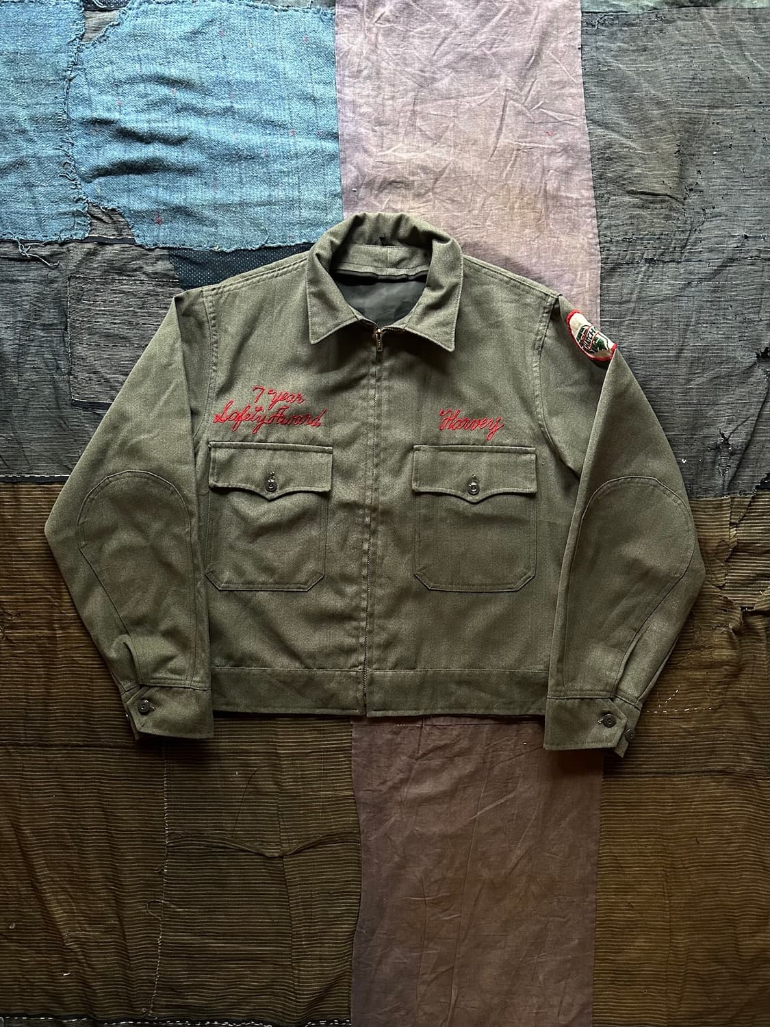 70s USA 빈티지 메카닉 워크 자켓 상품이미지1