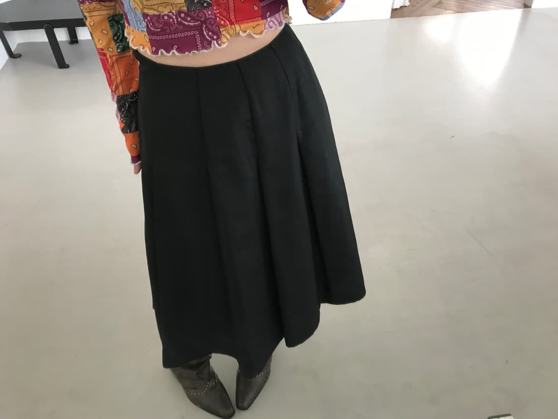 ICB pintuck skirt 상품이미지1