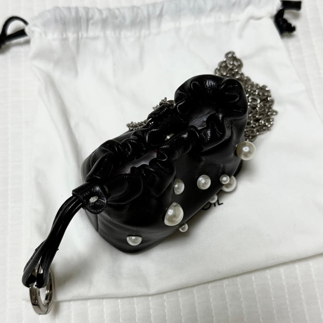 Edition) 스탠드오일 팡도르 미니백 펄블랙 상품이미지2