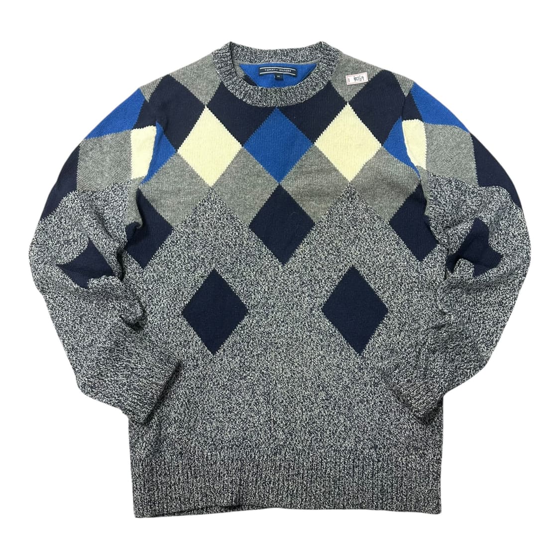 ✨ (바배) 타미 힐피거 아가일 니트 맨투맨  상품이미지1