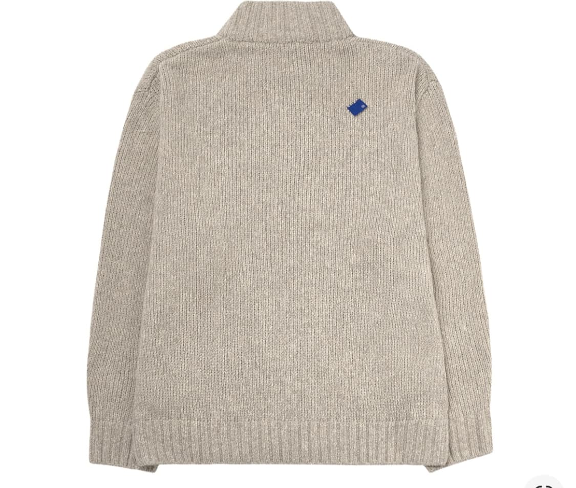 아더에러 시그니피컨트 니트 집업 오트밀 L사이즈 상품이미지2