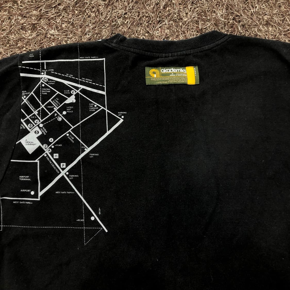 아카데믹스 올드스쿨 롱슬리브 긴팔 티셔츠 상품이미지4