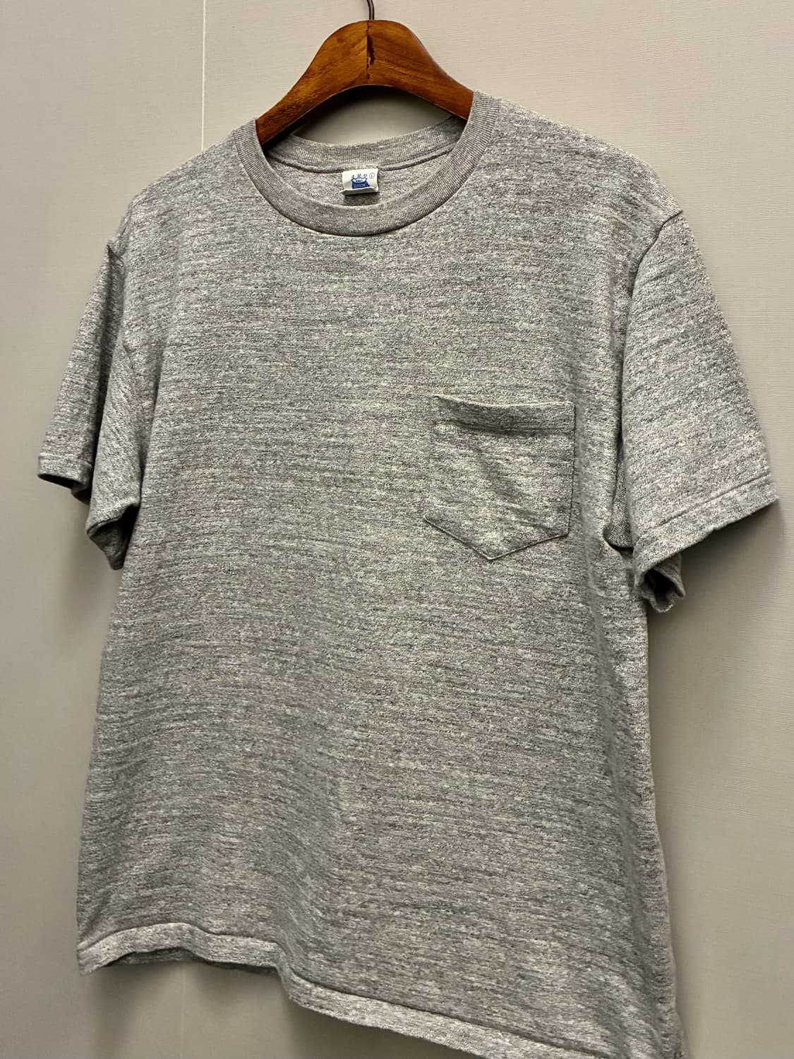 (M~L)존그럭코 웨어하우스 루프휠 천축 포켓 반팔티셔츠 그레이 상품이미지2