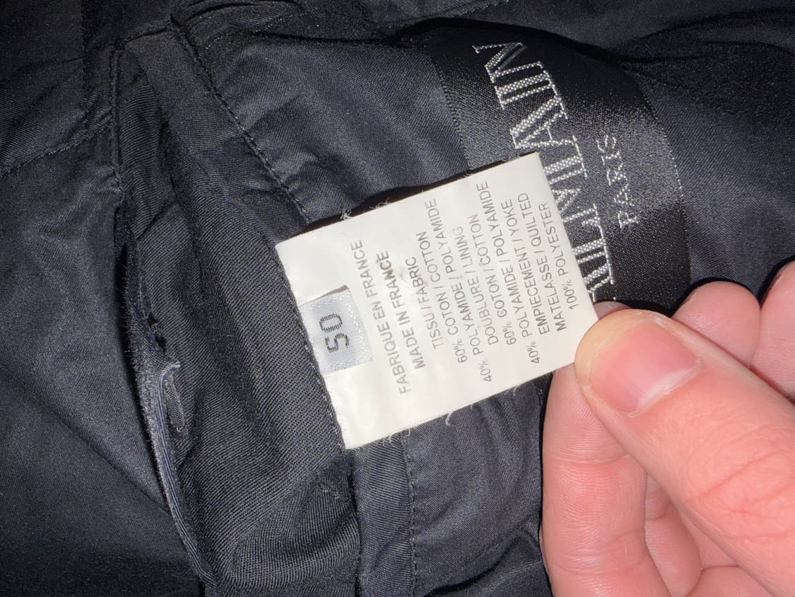 발망 패딩 바이커 자켓 50 상품이미지7