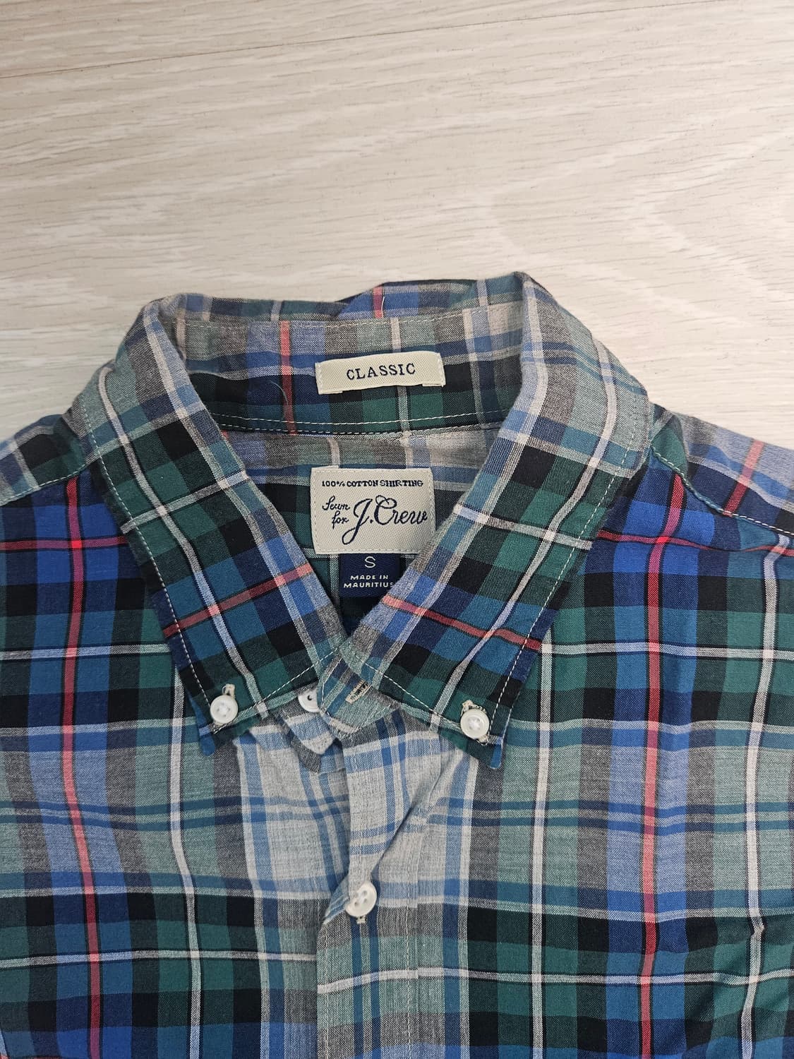 제이크루 J.Crew 체크 셔츠 S 95~100 상품이미지2