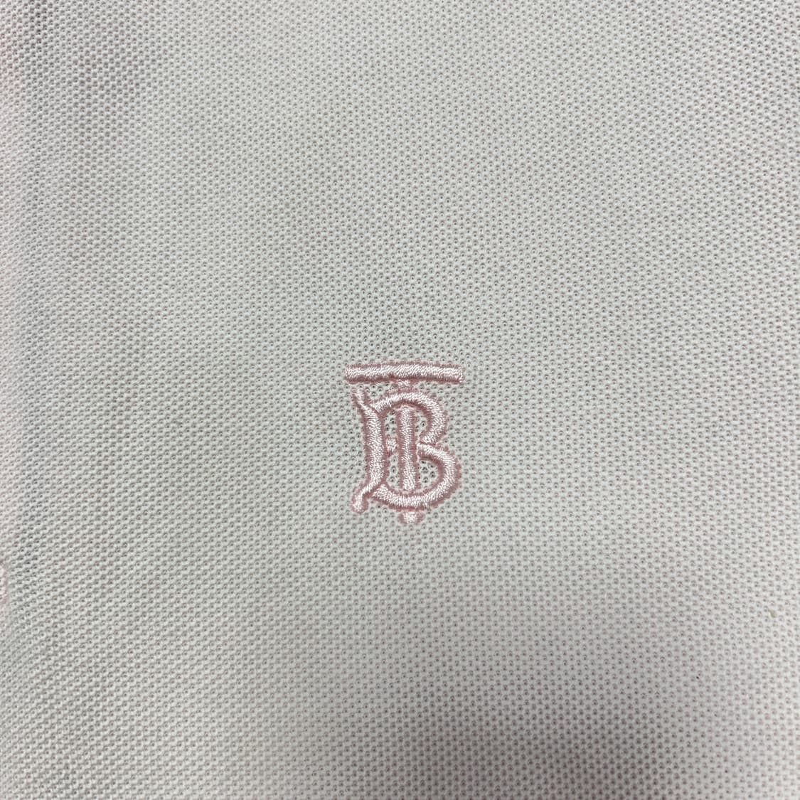 버버리 신형 TB로고 핑크 카라티(L) 상품이미지6