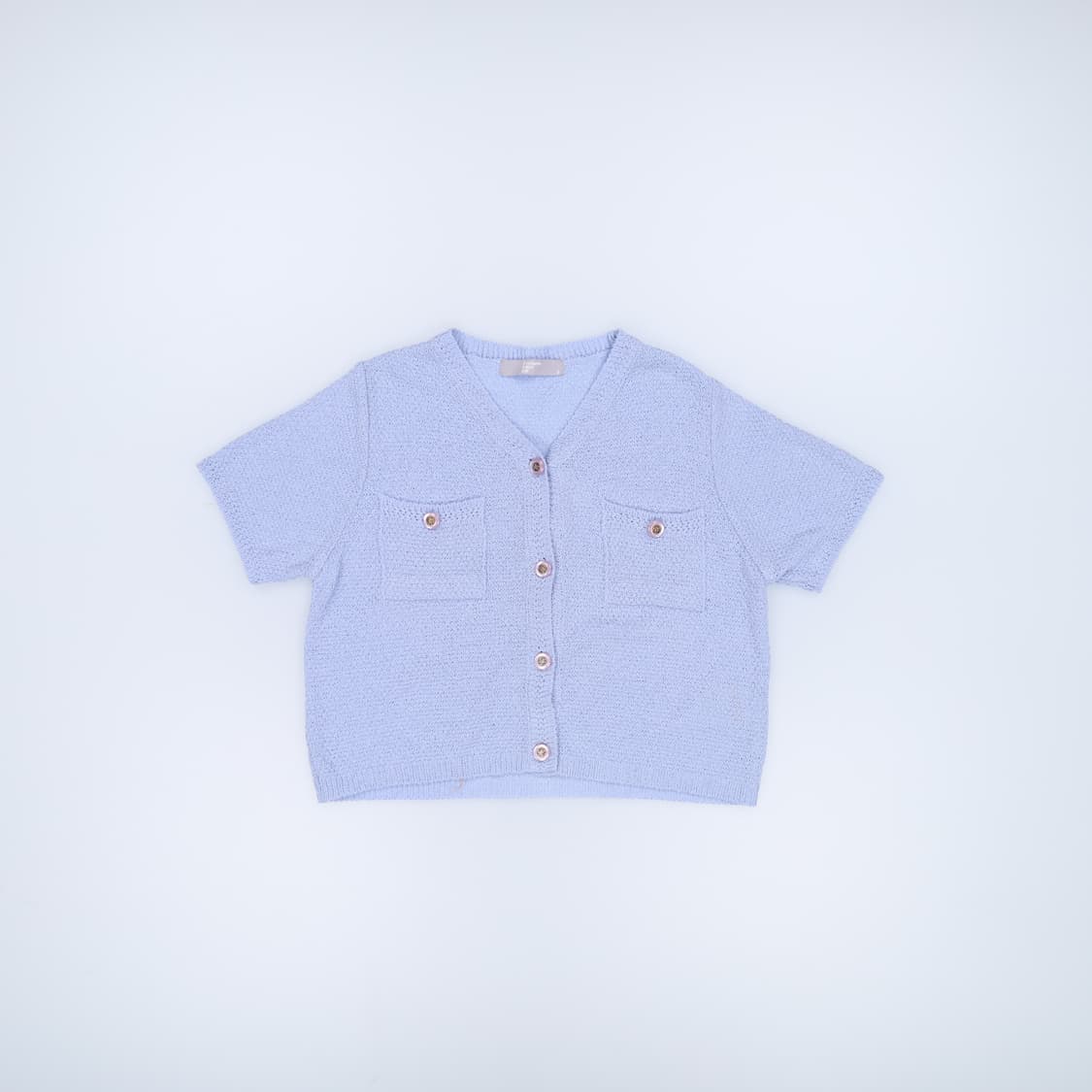 S 에잇세컨즈 여성 부클 반팔니트 0421H1 상품이미지1